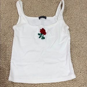 White brandy Melville tank